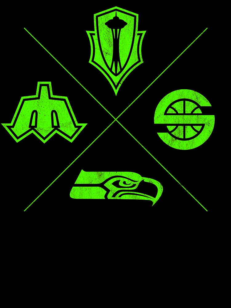 My SEA Team - Fab 4 Green by Gabradoodle Tees