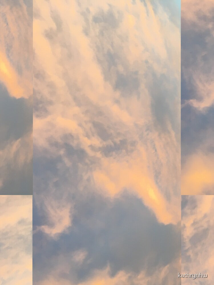 Pastel Cotton Candy Clouds by kathrynhw