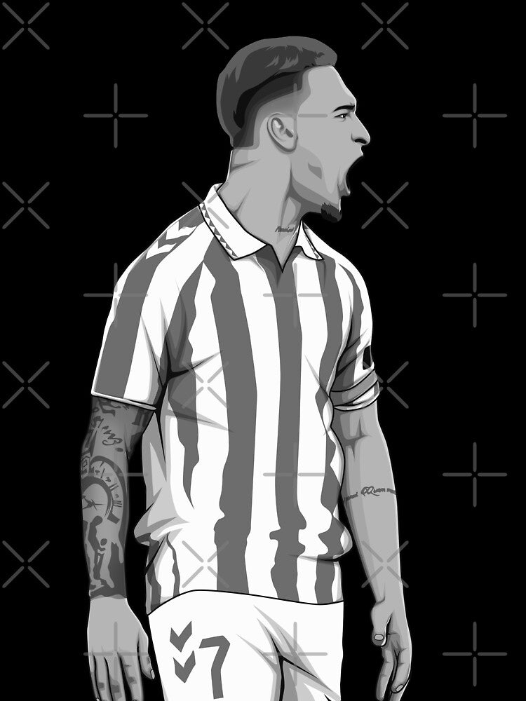 Antony Black and White Version by Aldduardo