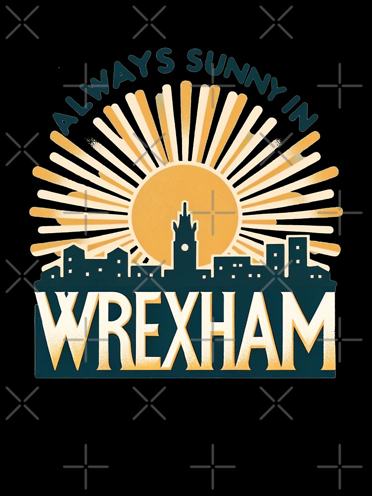 Always Sunny in Wrexham by Retro Travel Design