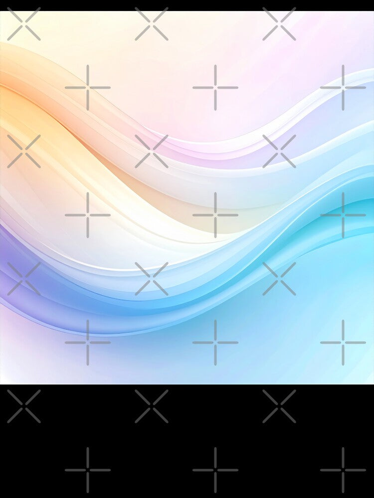 Soft Flowing Waves by ArtFactoryAI