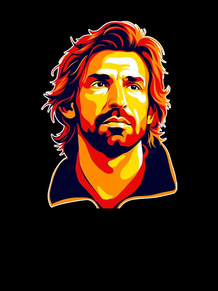 Andrea Pirlo Pop Art by Josphinerron