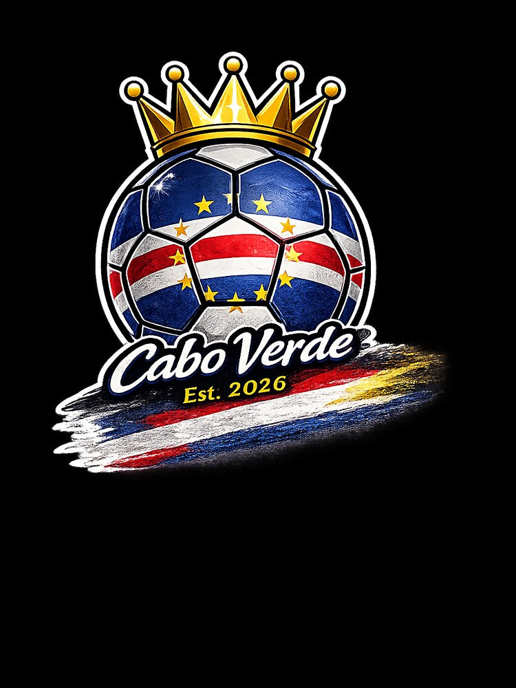Vintage Cabo Verde Flag Retro Cabo Verde Soccer 2026 by QuiteOrbit