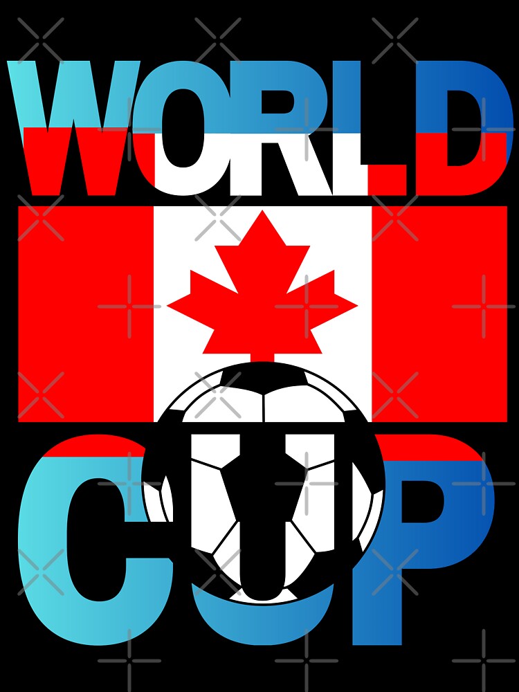 Canada Soccer World Cup Fan Design | Maple Leaf Football Graphic by Karim-Karem