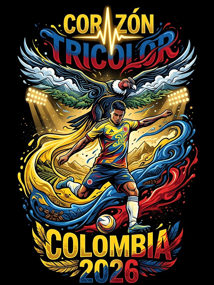 Corazon Tricolor Colombia - World Cup 2026 by VoidAnimeStudio