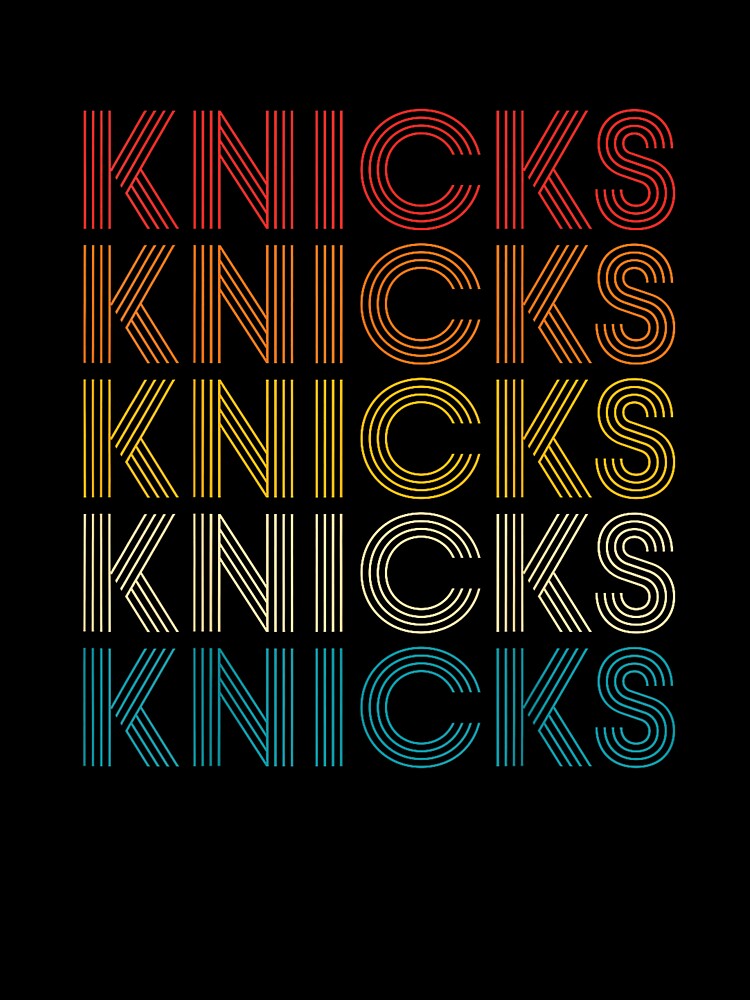 Knicks Vintage Name Men Women Boys Girls Kids Youth T-Shirt by SubStudio97