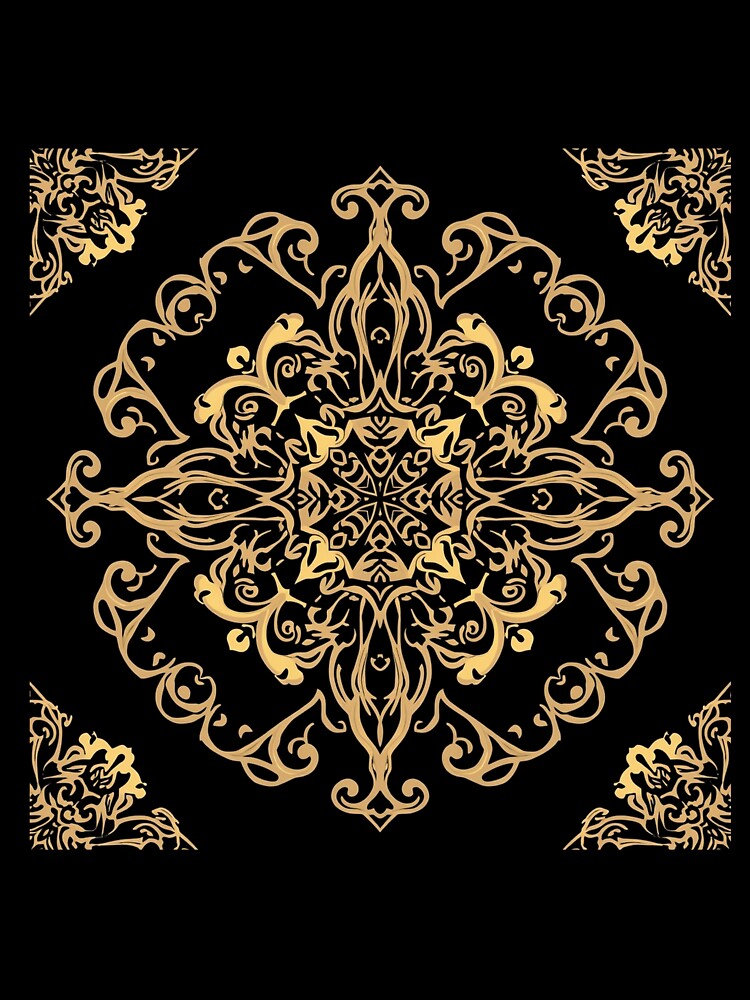 Golden symetry design for t shirt by MychoiceMytrend