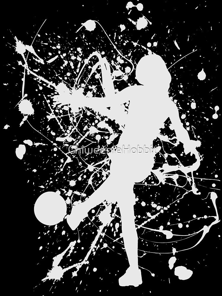 Paint Splatter Soccer by ChiweenieHobbit