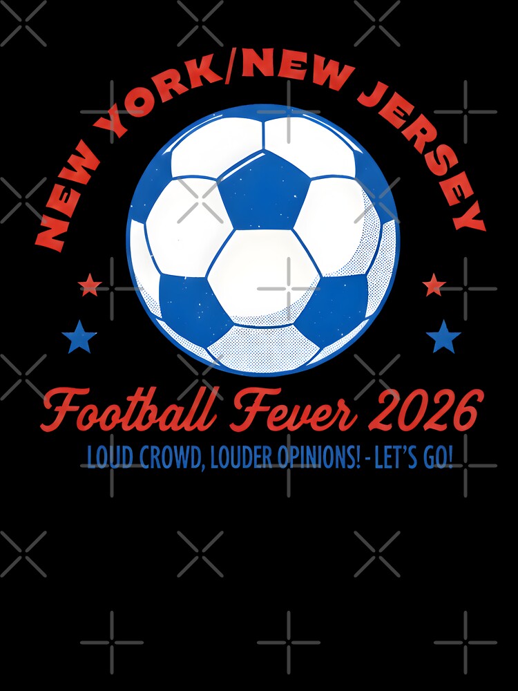 New York New Jersey 2026 Football Soccer USA by HowToCanadian