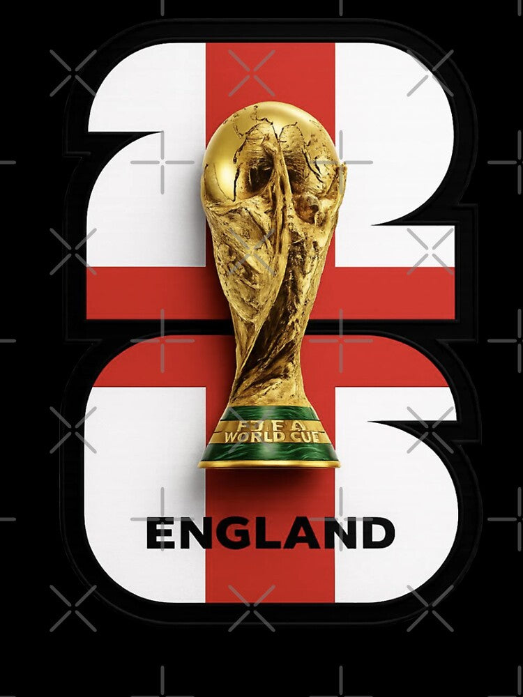 England World Cup 2026 Vintage Retro Soccer Design by  The Midnight Library - Book Lover Gifts & Kindle Accessories