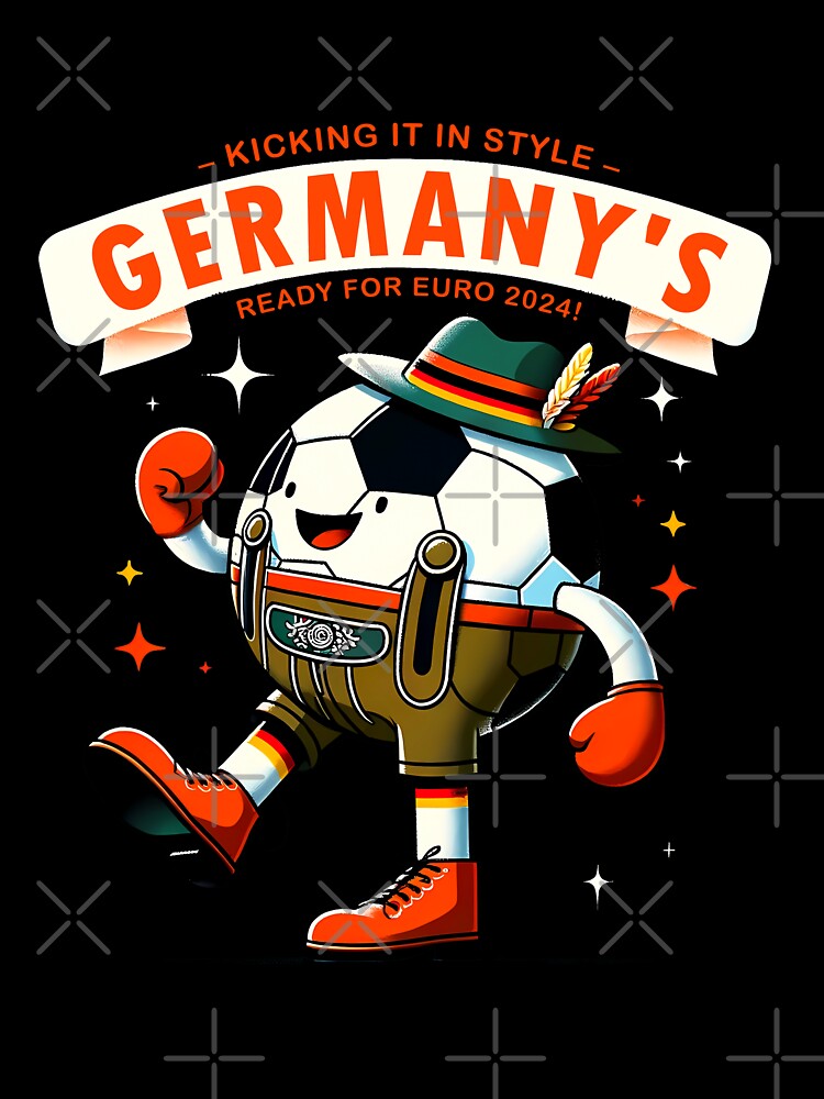 Score with Fashion - Celebrate Football Fervor, Euro Fan Craze by FebricFusion