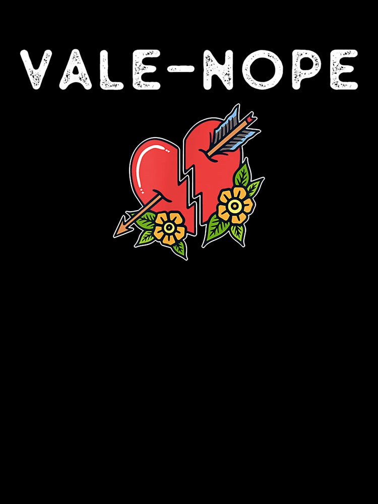 Cynical Anti Valentine Funny Valentine Hater Tatoo Style by shirleyfinley