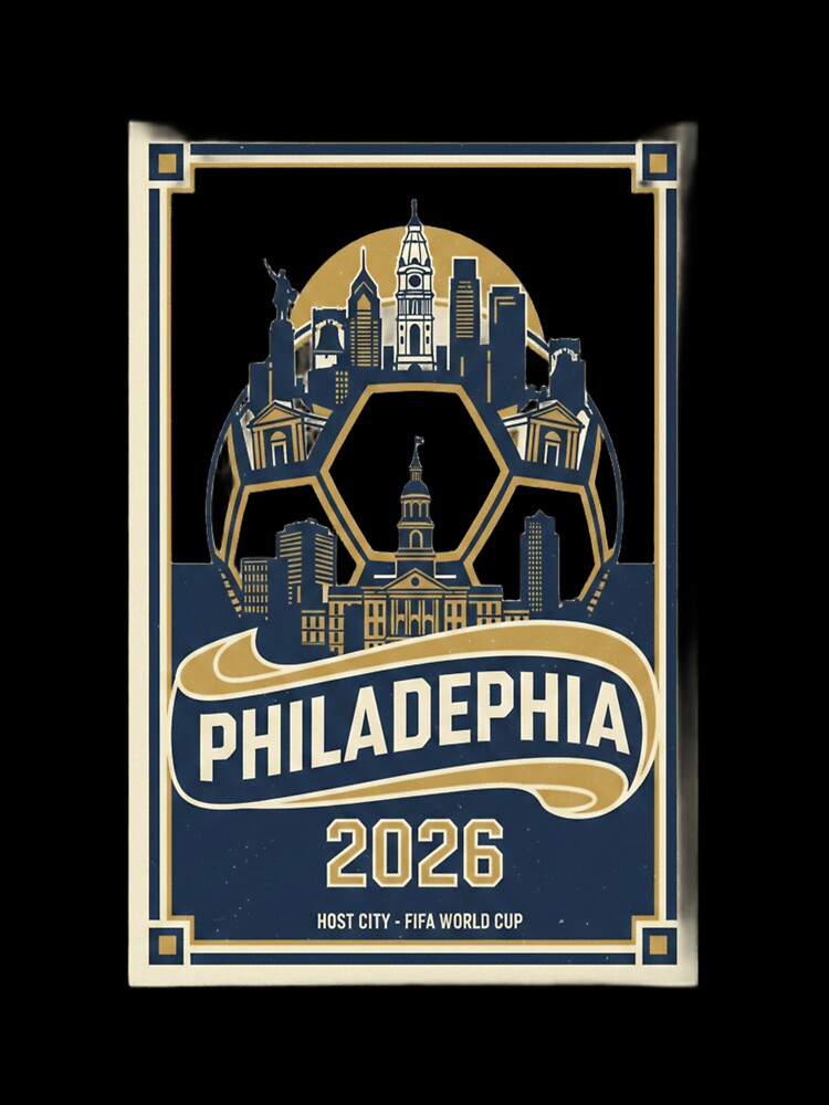 Philadelphia 2026 – Vintage Soccer Host City Tee by ArthUpscale
