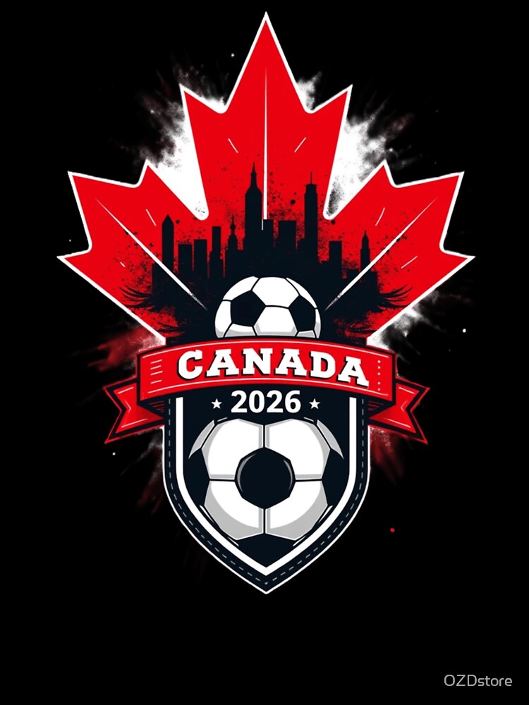 Canada 2026 World Cup Fan Tee by OZDstore
