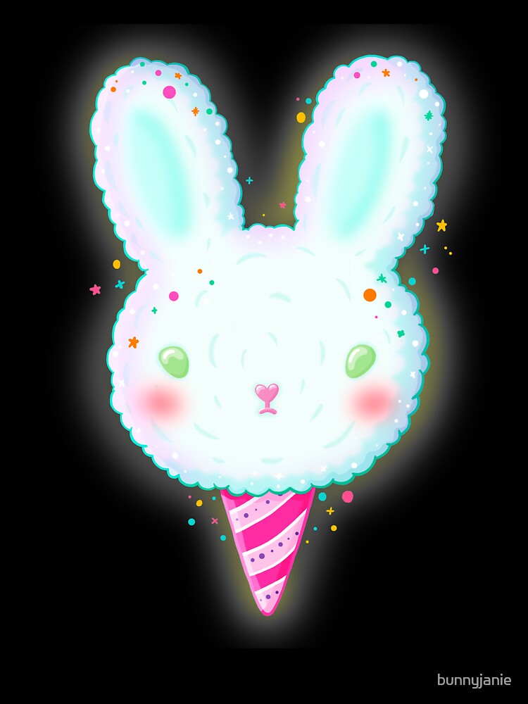 Cotton Candy Bunny by bunnyjanie