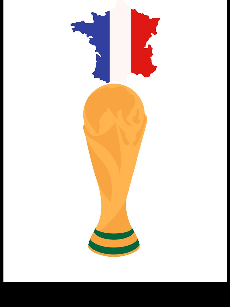 France Football Fan T-Shirt by VelvetPixelShopp
