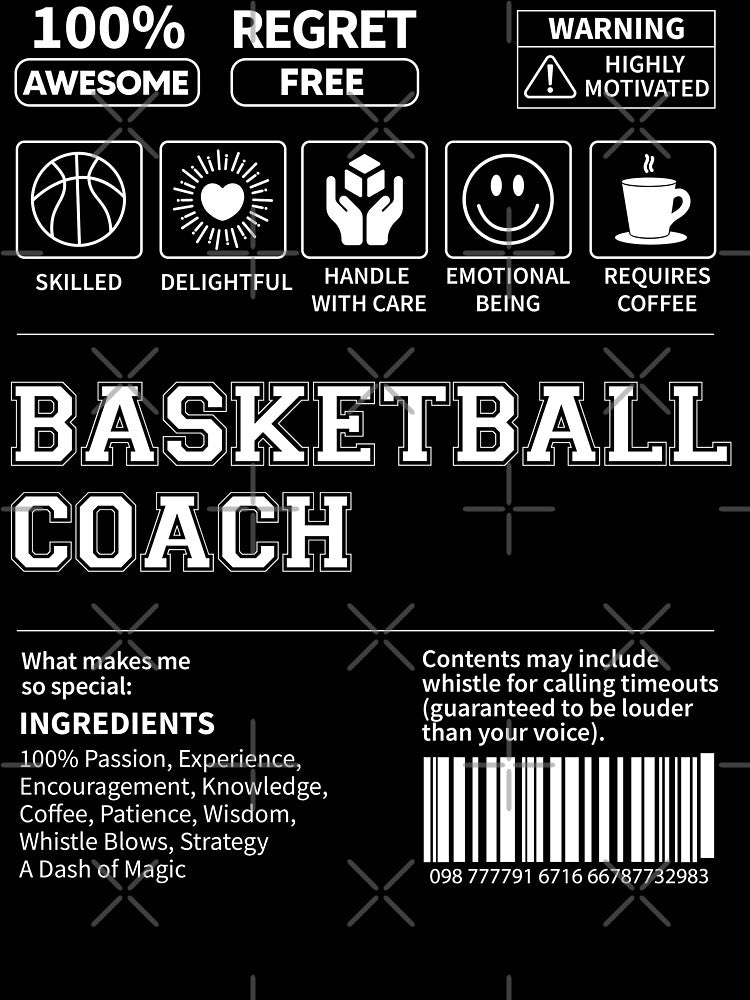 Basketball Coach Funny Gift by InspireShop