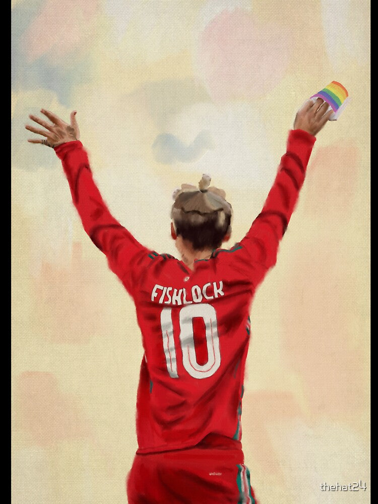 Portrait painting of Jess Fishlock by thehat24