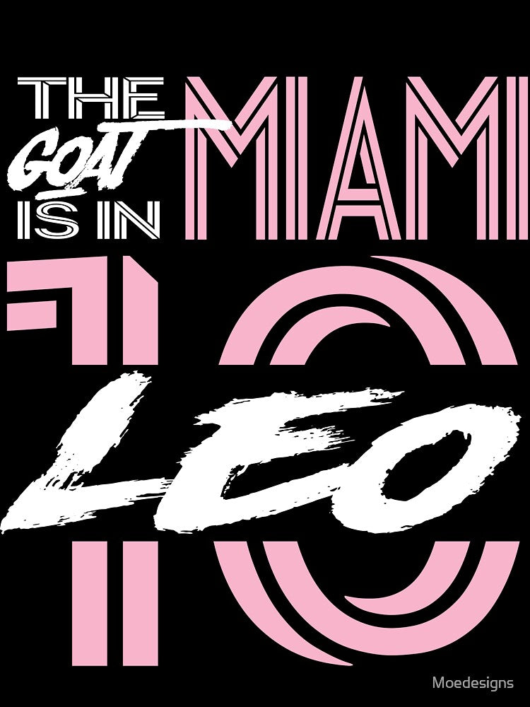 Leo the Goat Is In Miami by Moedesigns