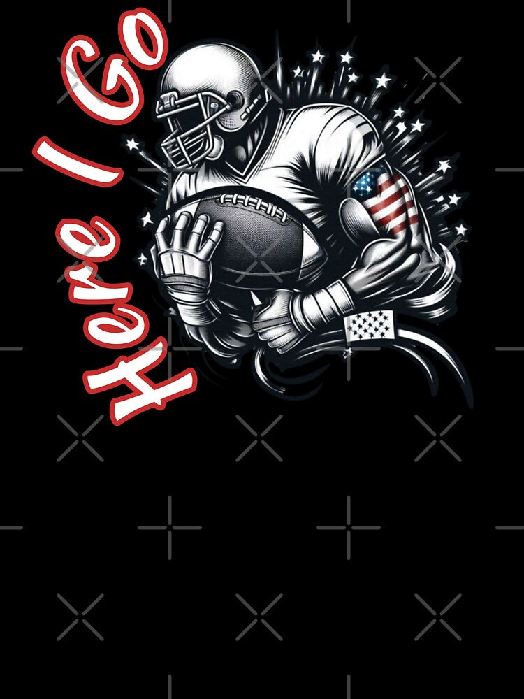 American Football Here I Go Quarterback by Yas_oma