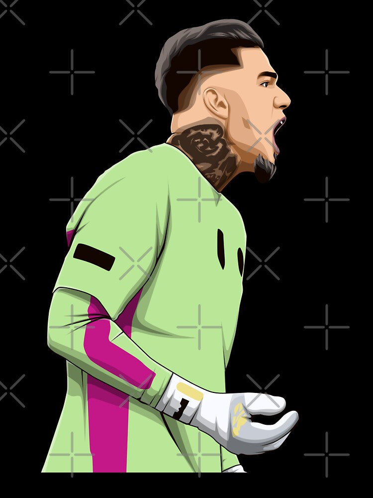 Ederson Moraes by Aldduardo