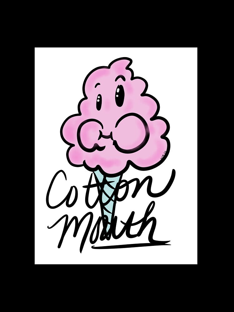 Cotton mouth cotton candy by Nikolecreations