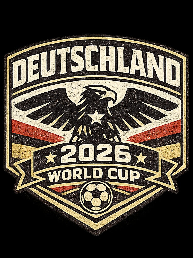 Deutschland 2026 World Cup Vintage Eagle T-Shirt by ArthUpscale