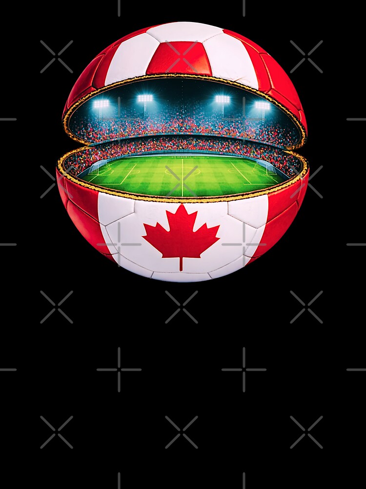 Canada Soccer Stadium Ball Design by FunToTheFullest