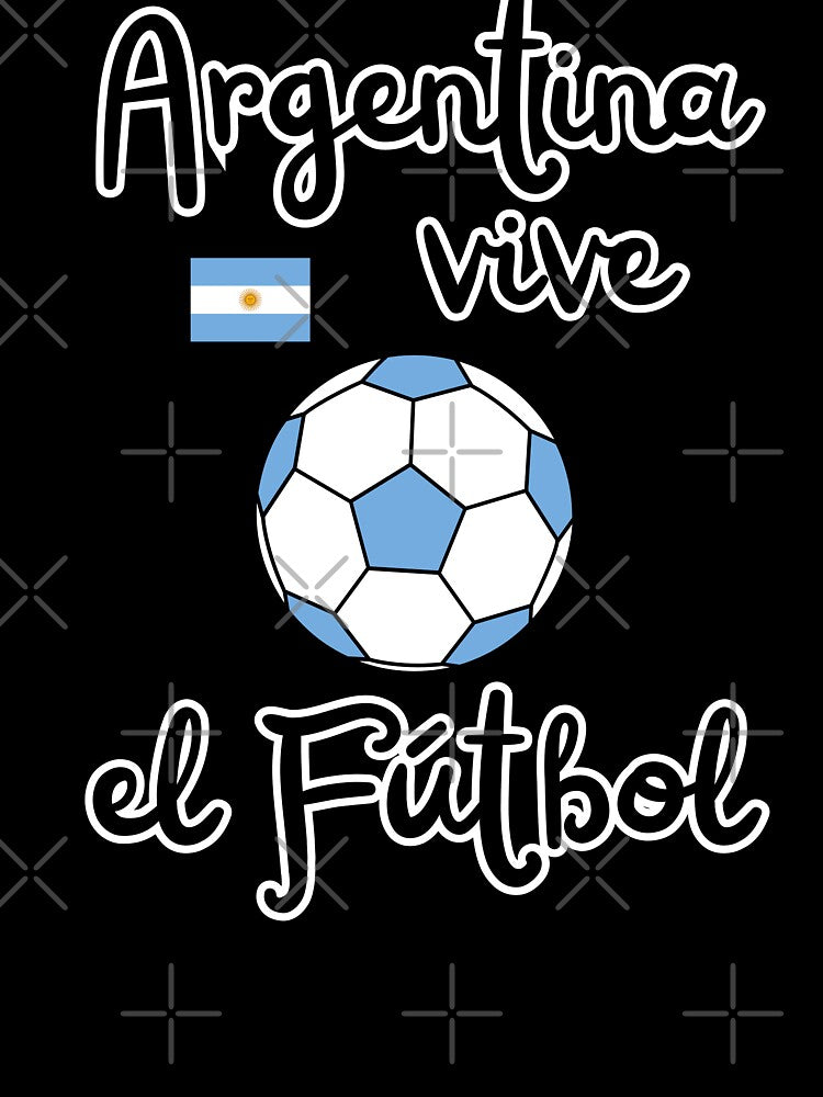 Argentina football fan soccer passion design by Tienda-Vane