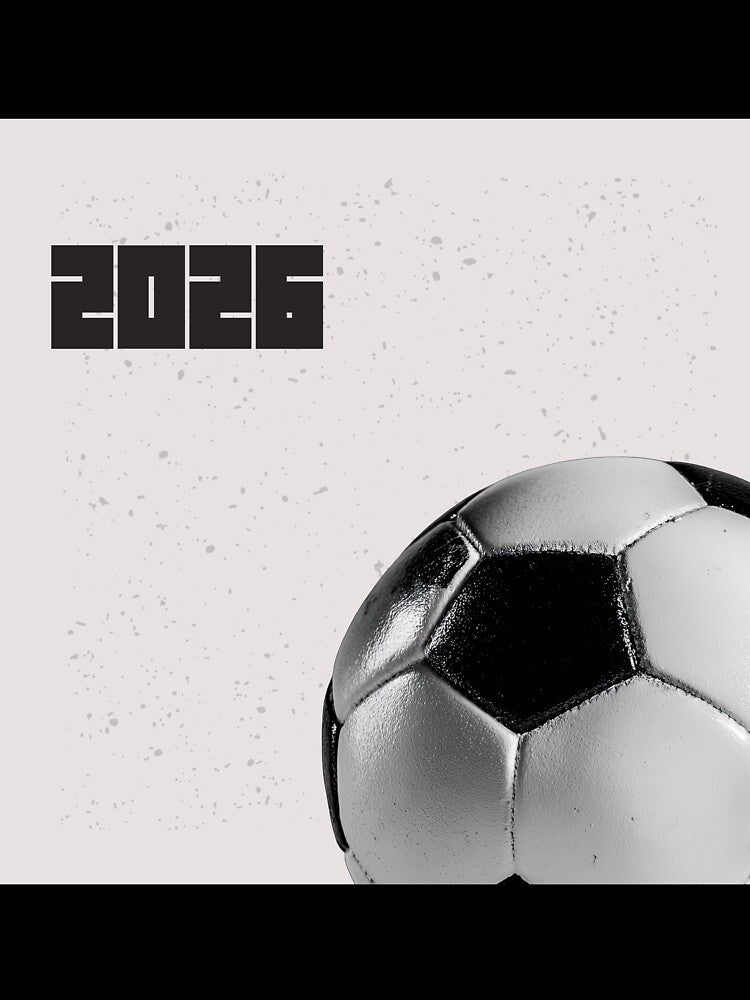 2026 world cup soccer ball football fan design by Shey-B