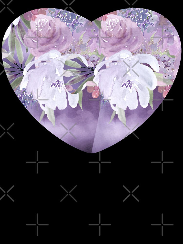 SOFT LAVENDER FLORAL by wildwhimsical