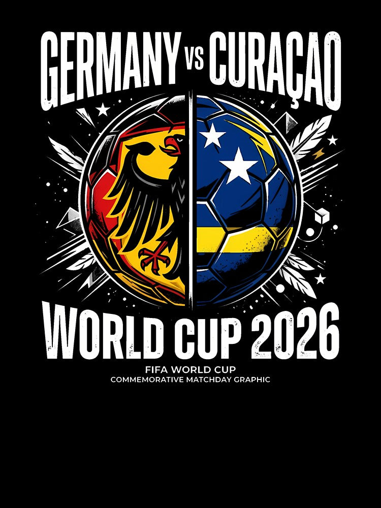Germany vs Curaçao – World Cup 2026 Group E Match Classic T-Shirt by Badriiiii