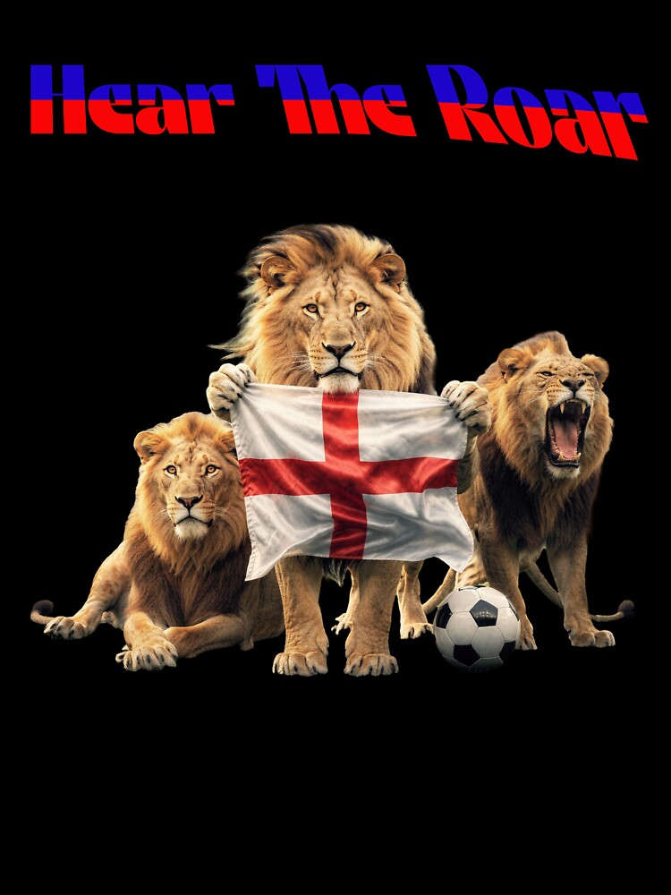 Three Lions Hear The Roar by Lola Style