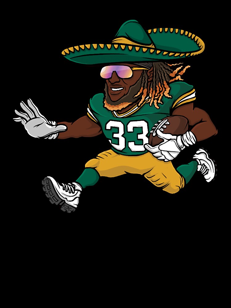 Aaron Jones Green Bay Packers Sombrero by PebblesunShop