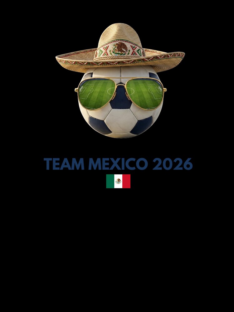 Football Fan Gear: Team Mexico 2026 by Soccertees Lab