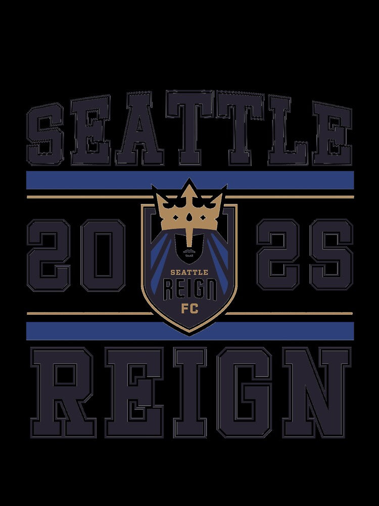 Seattle Reign FC NWSL Soccer Vintage Logo by coffeepolicy