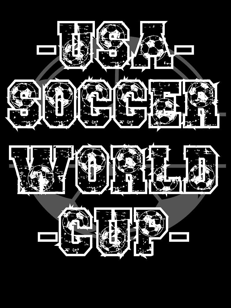 USA World Cup Soccer Grunge Design by PeteLawliiet