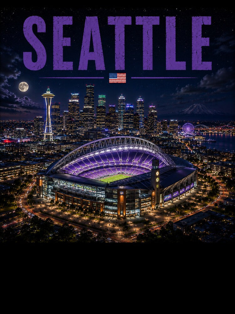 Seattle Cinematic Stadium Edition by globetrottergfx