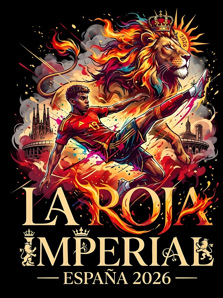 La Roja Imperial Spain 2026 Design by VoidAnimeStudio