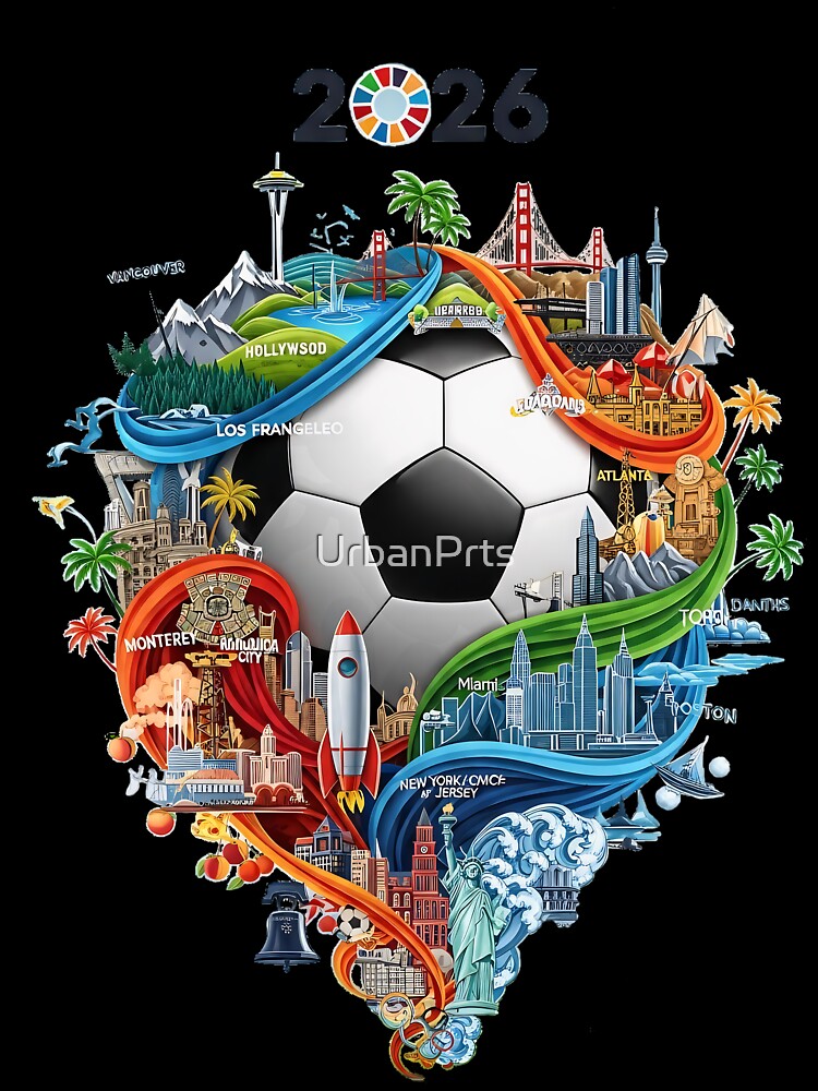 Football World Map by UrbanPrts