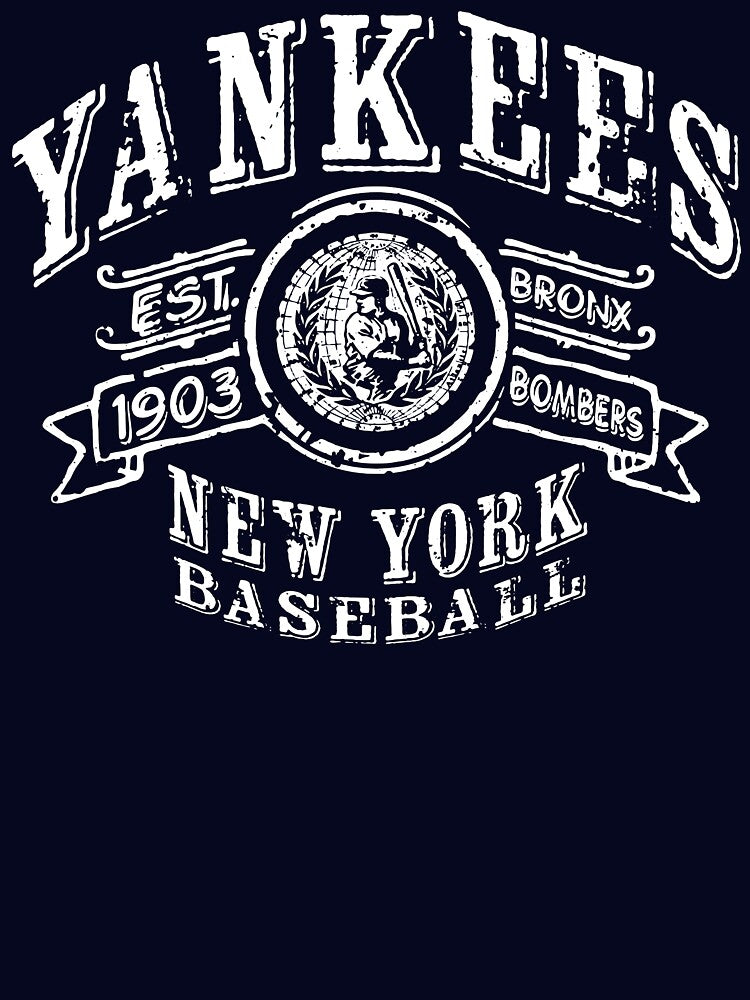 Yankees Vintage Baseball by BrewU