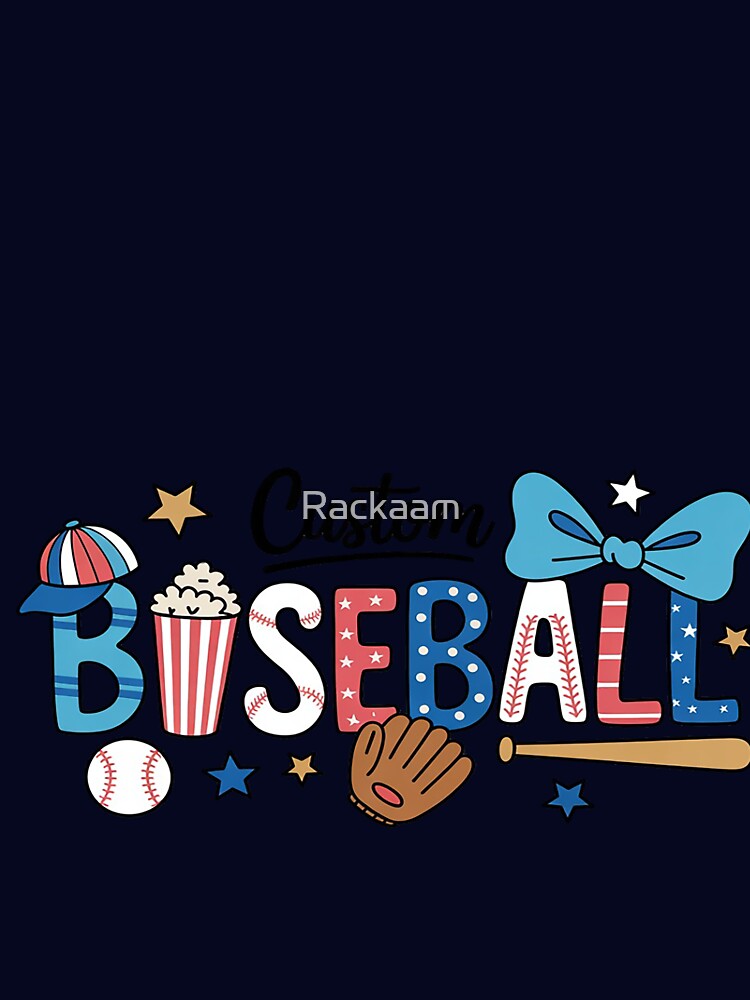 Baseball Custom Name by Rackaam