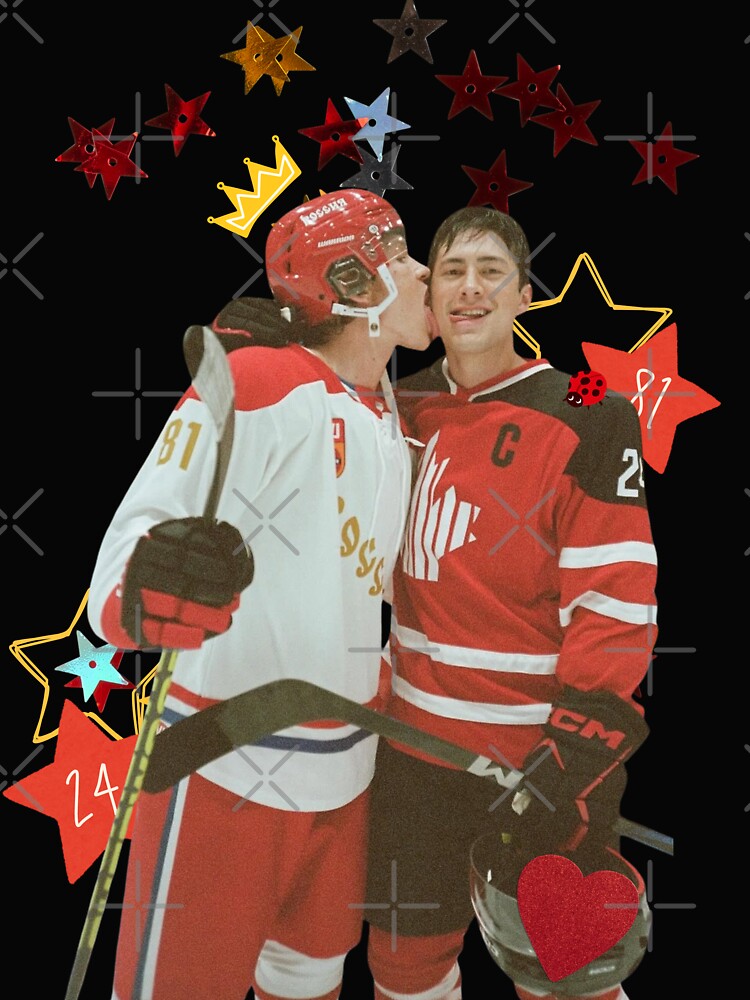 heated rivalry ilya rozanov and shane hollander hudcon by songbirdsart