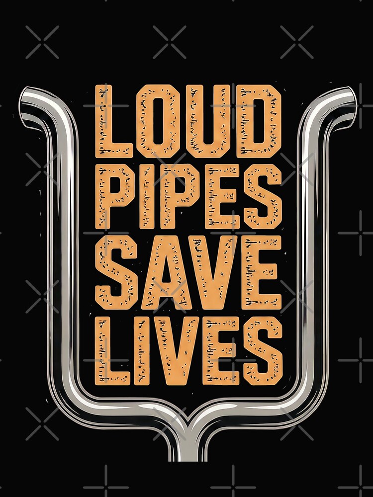 Loud Trucks Pipes Save Lives by ReganDesigns