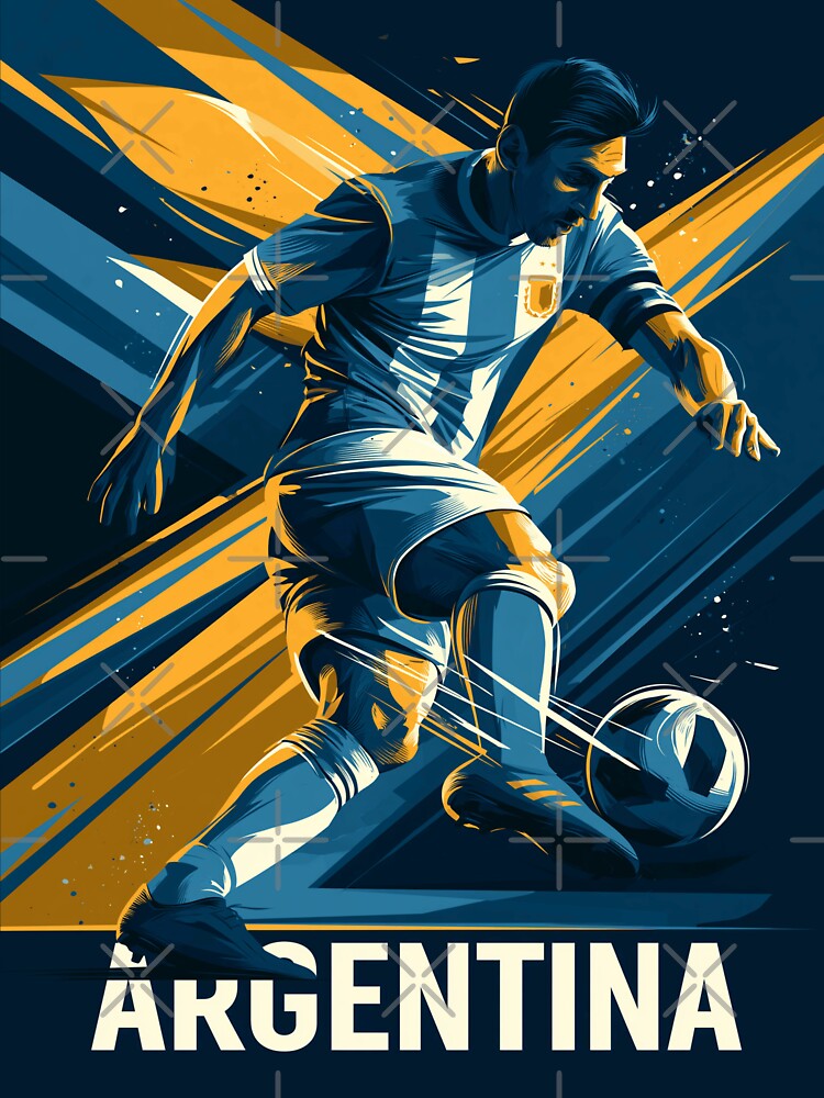Argentina Soccer by StudioRedKoala