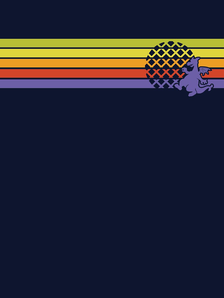 Retro Dragon Stripes by Heyday Threads