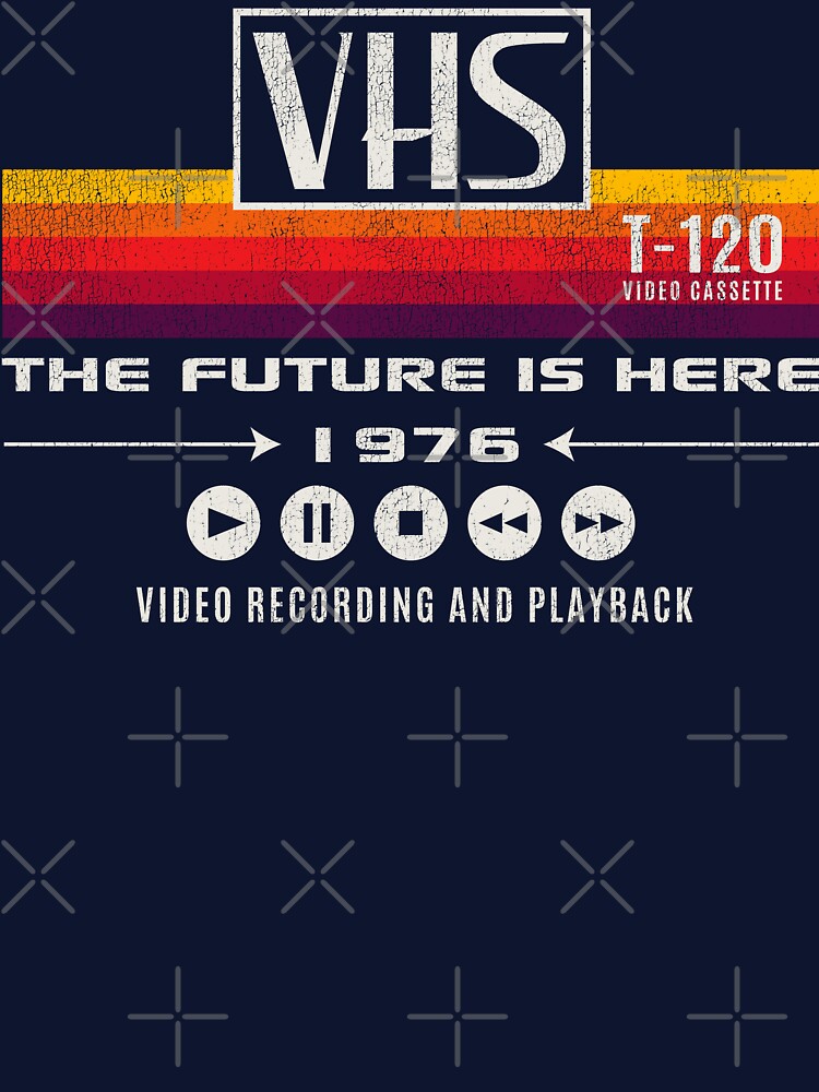 VHS The Future Is Here 1976 Worn Out Dks by Alema Art