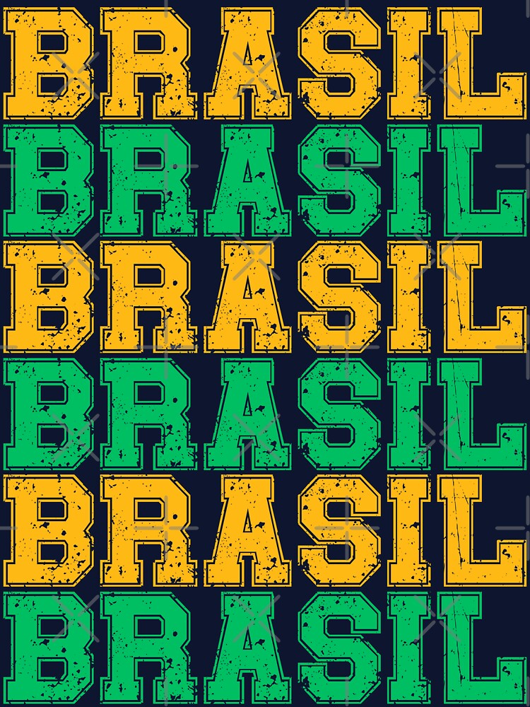 Vintage Team Brasil Flag Soccer Fan 2026 by legendaryskins