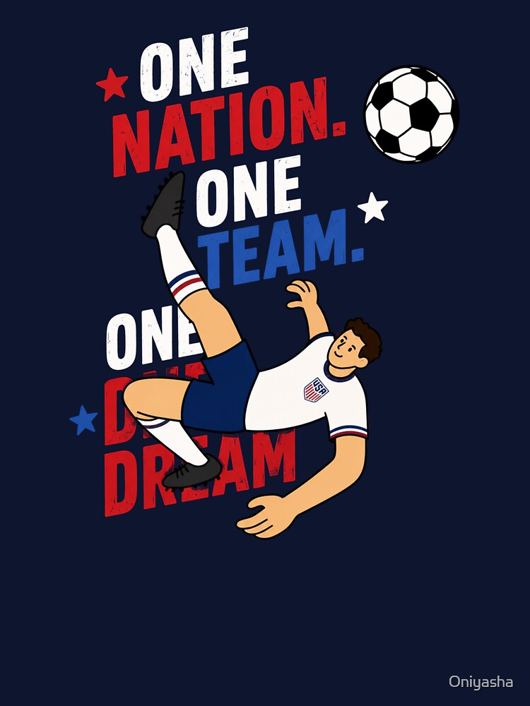 USA Soccer World Cup 2026 Fan Vibes by Oniyasha