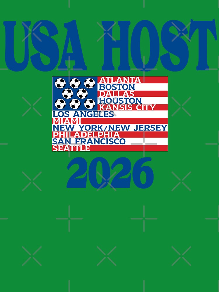 WORLD CUP26 USA Host Country art by Colorfulman